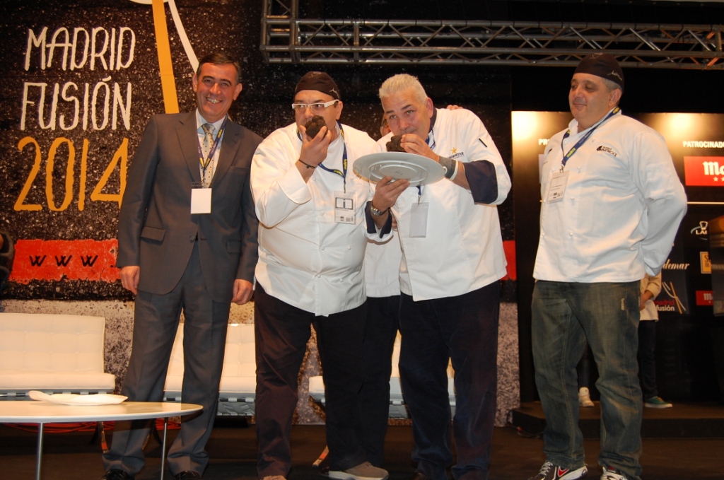 LA TRUFA DE SORIA ALCANZA LOS 8.000 EUROS EN LA SUBASTA DE MADRID FUSIÓN PATROCINADA POR LA DIPUTACIÓN DE SORIA
